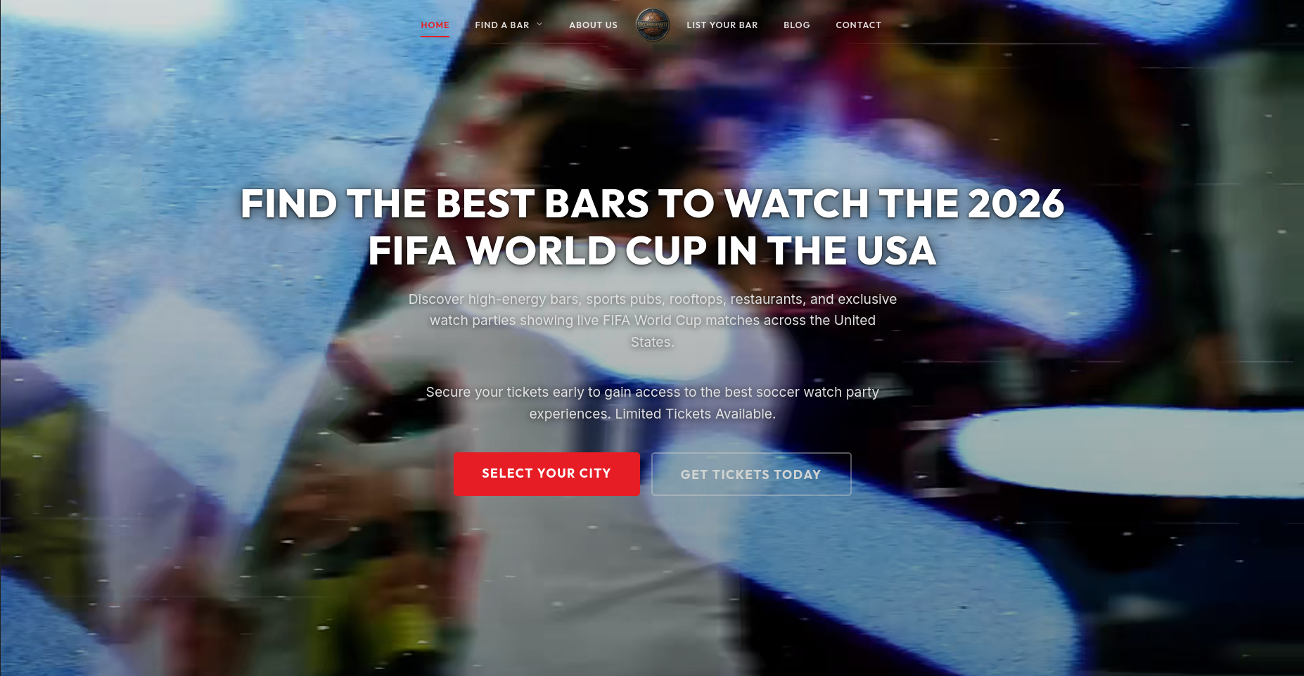 Soccer Bar Party